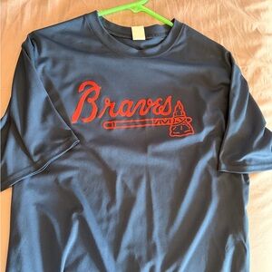 Braves Navy Blue T-Shirt